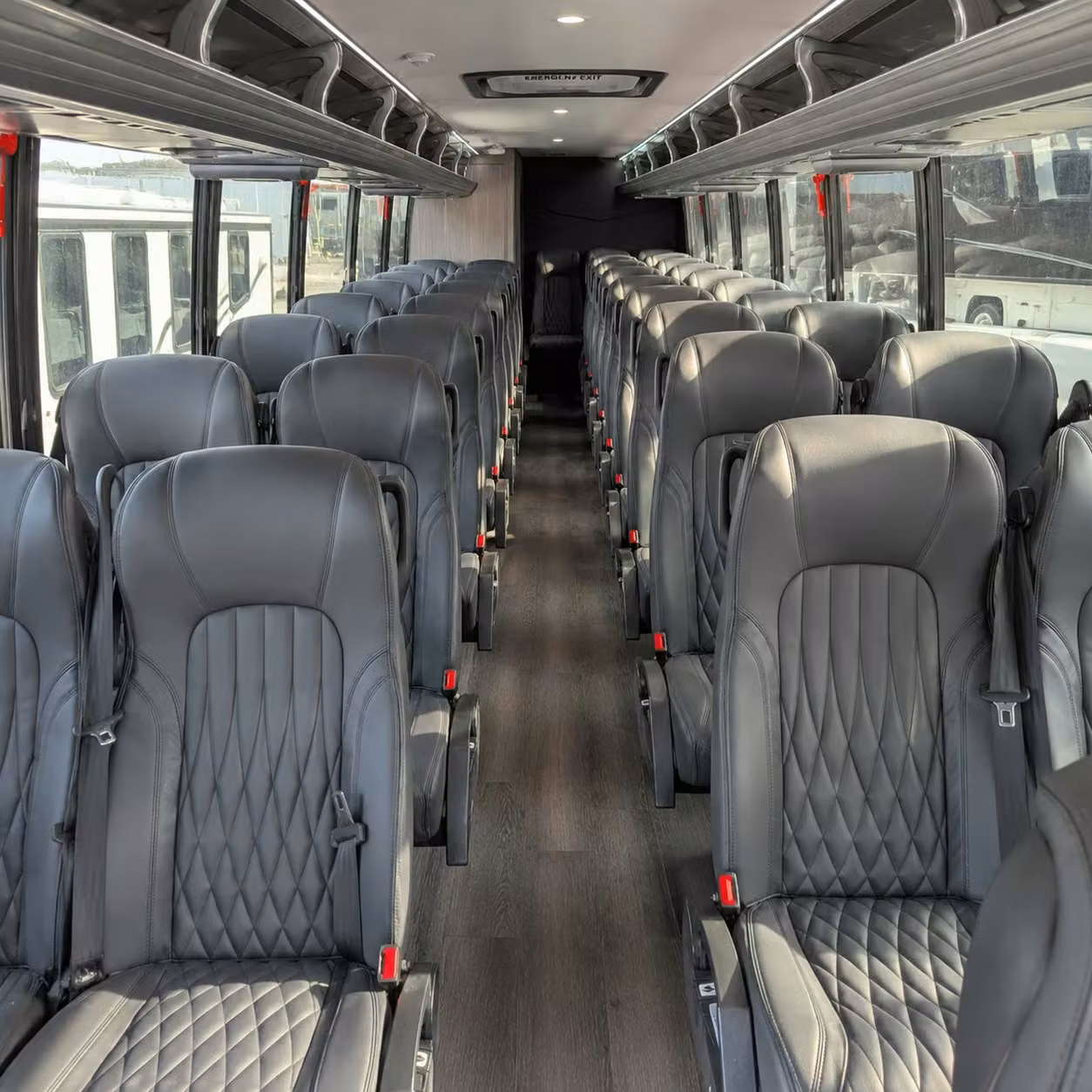 28 passenger minibus inside