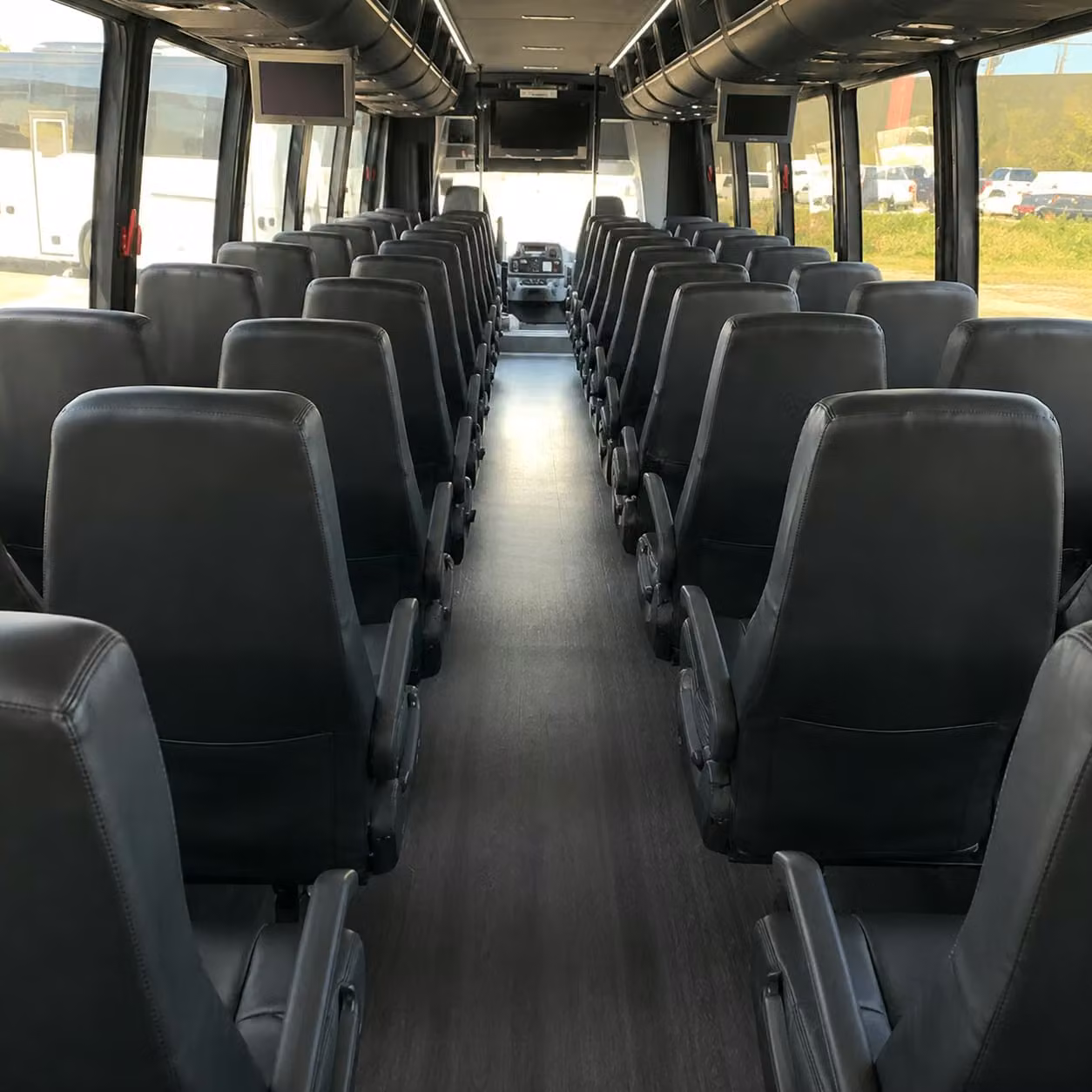 30 passenger minibus inside