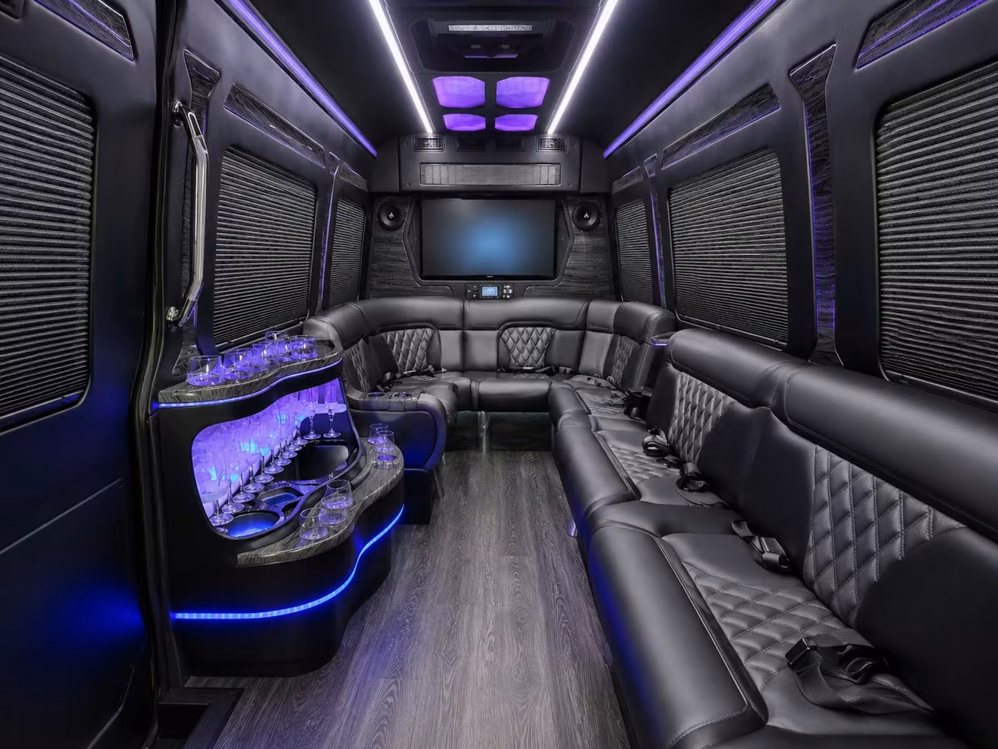 corporate event bus rentals for team building retreats and client entertainment