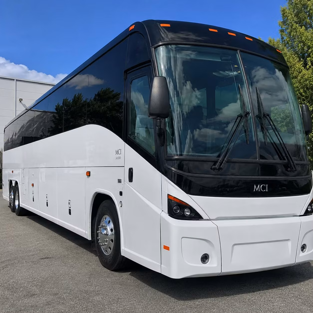 santa clara charter bus interior