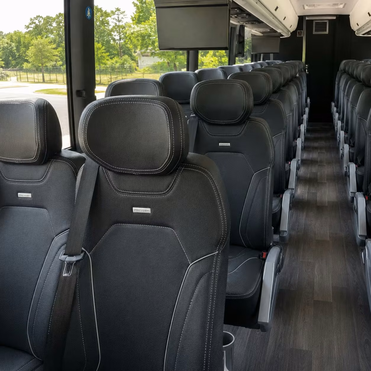 santa clara charter bus rental