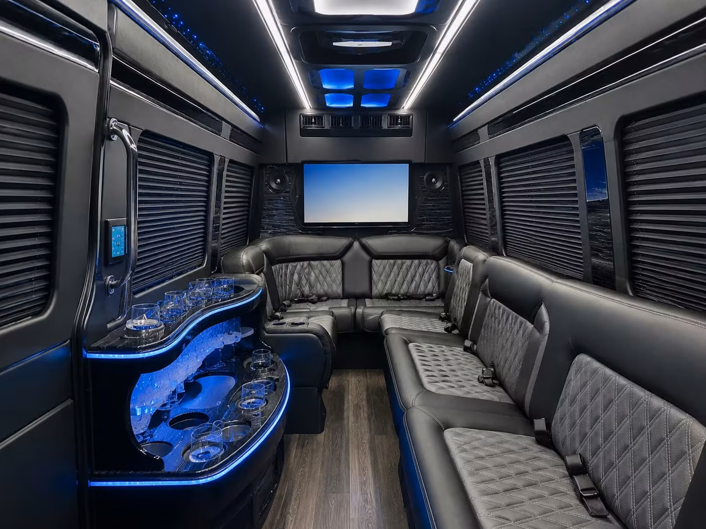 sprinter van transportation for groups and events across santa clara