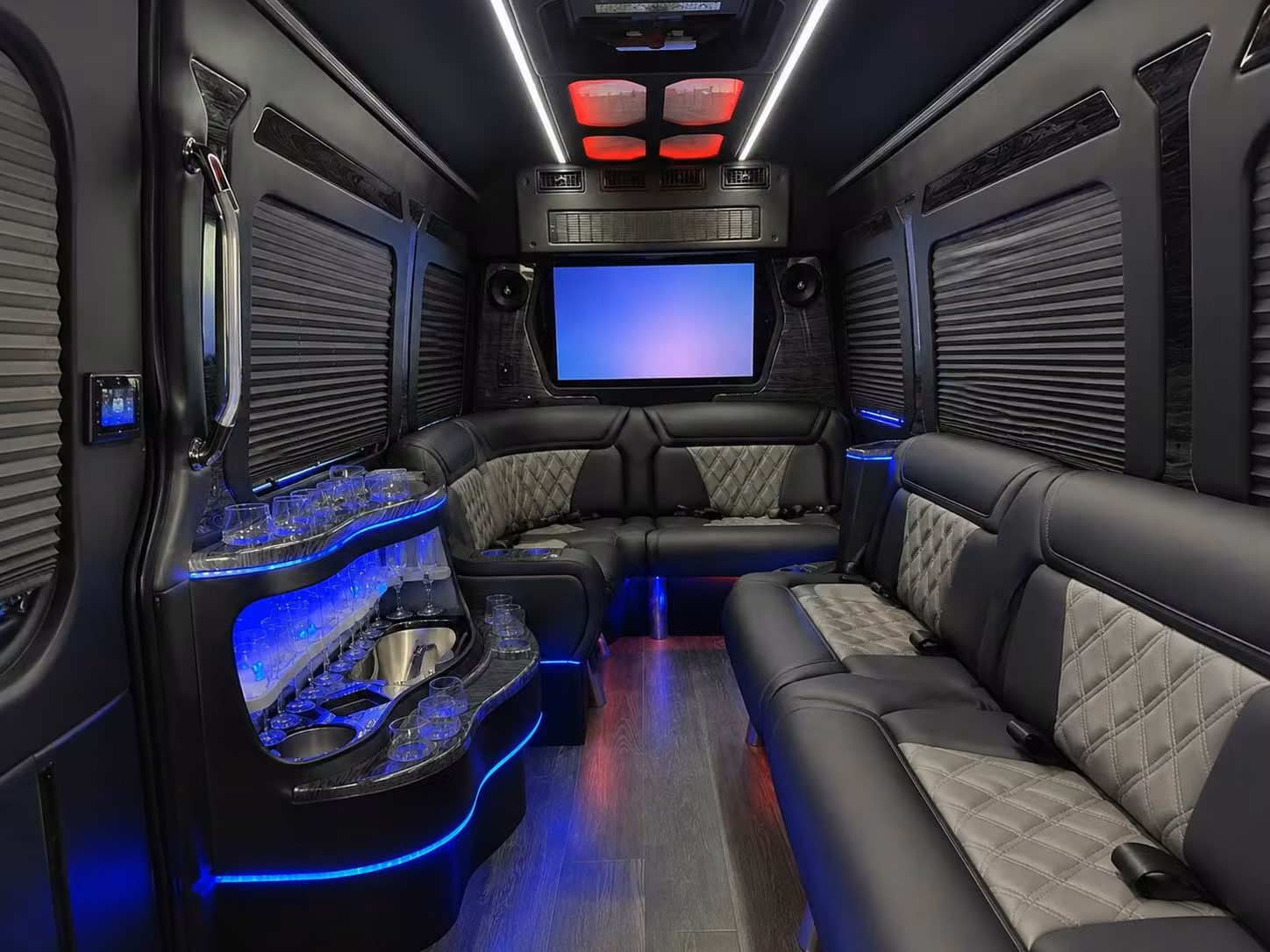 sprinter vans and luxury transfers for intimate santa clara prom groups